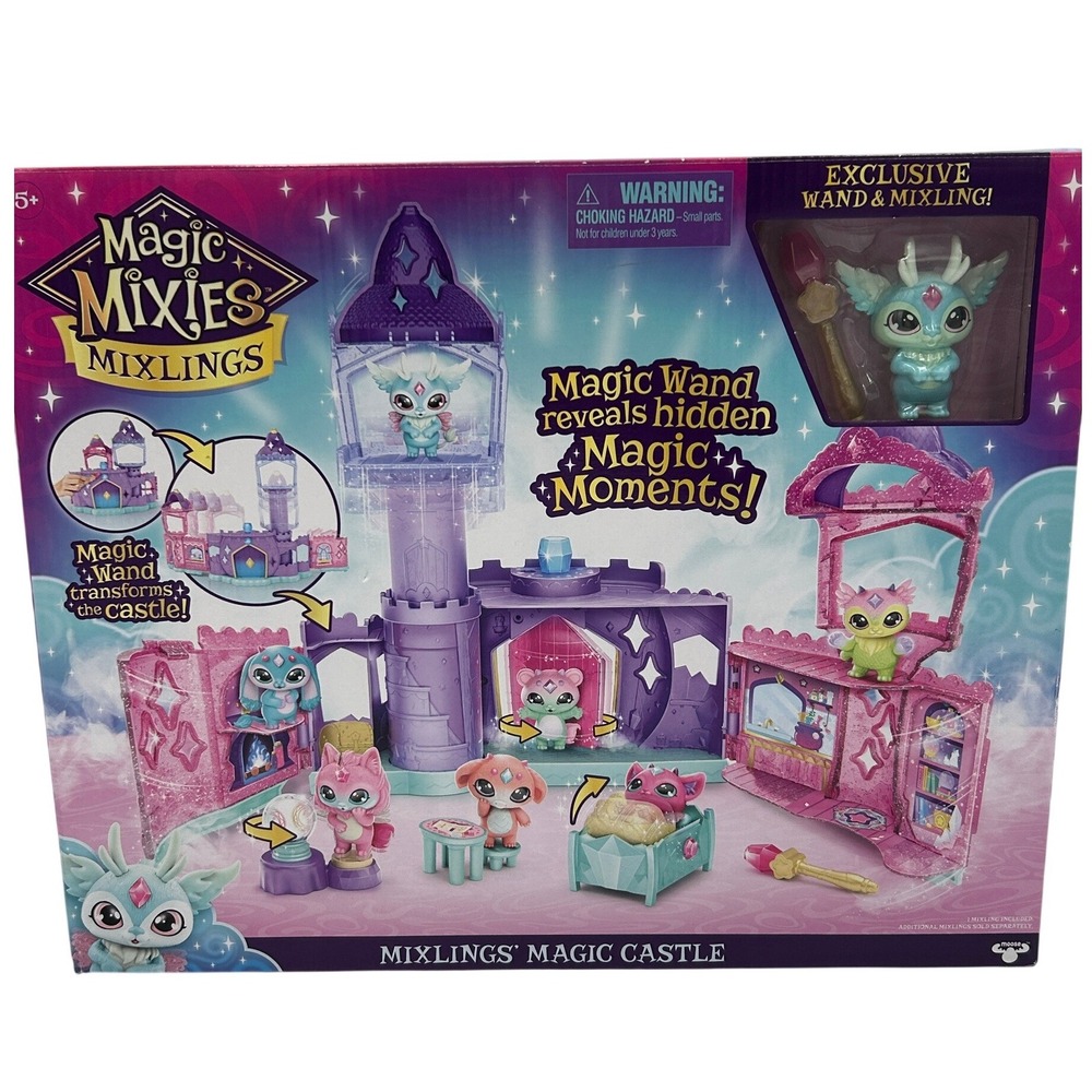 Magic Mixies Mixlings Magic Castle Playset Kids New Wand Exclusive